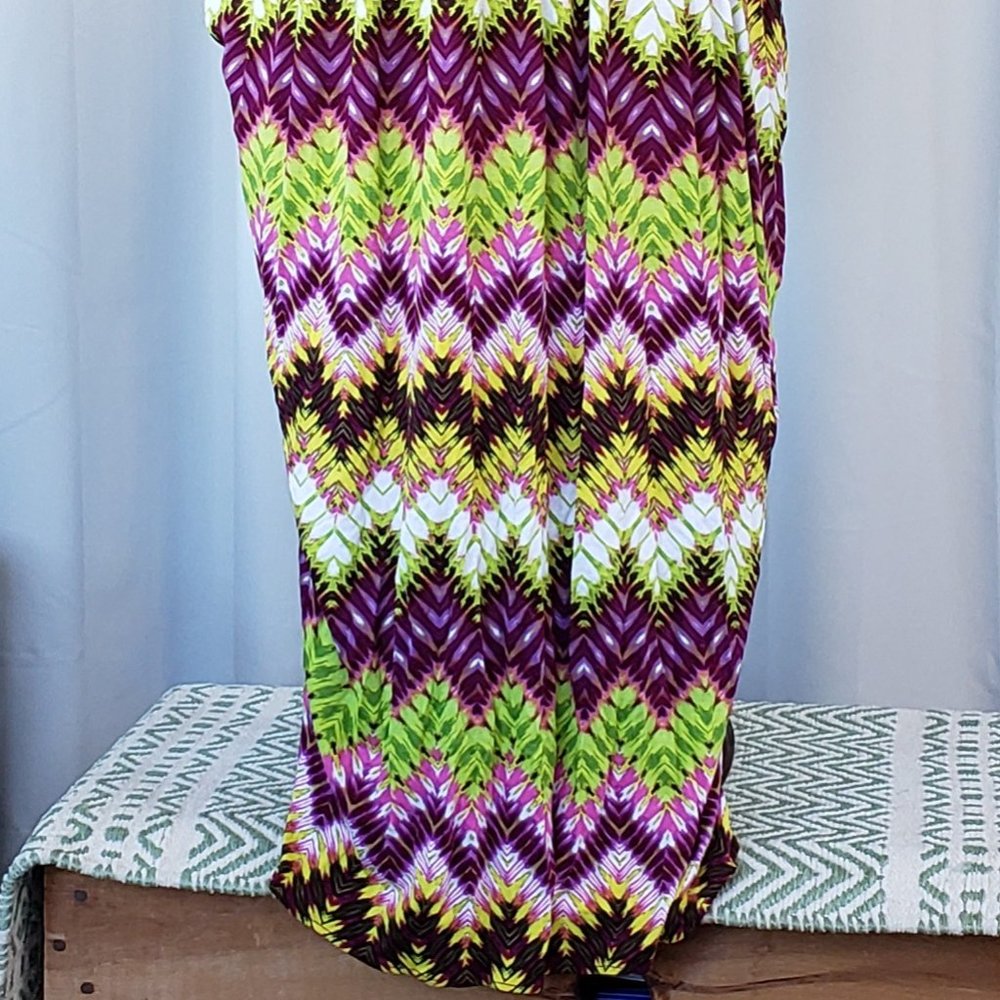 Ana Colorful Halter Sundress - Picture 2 of 5